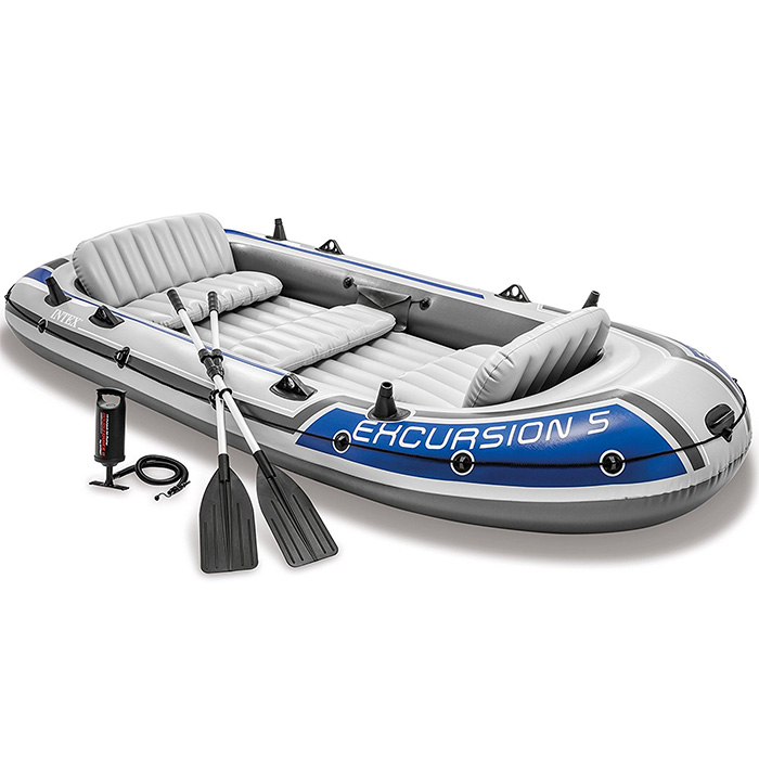 Intex Excursion 5 čamac za 5 osoba - set sa pumpom i veslima