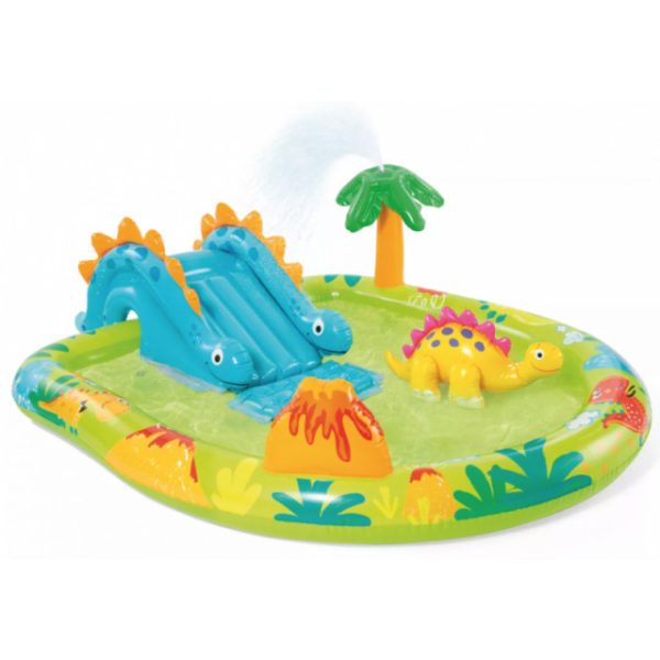 Intex Little Dino bazen igraonica za decu sa prskalicom