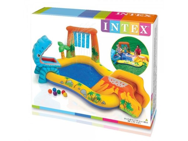 Intex bazen za decu zabavni park 249x191x109cm