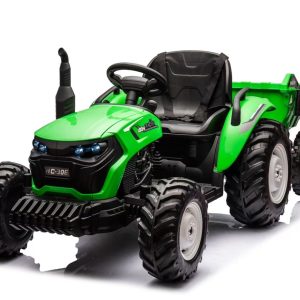 Dečiji električni traktor sa prikolicom